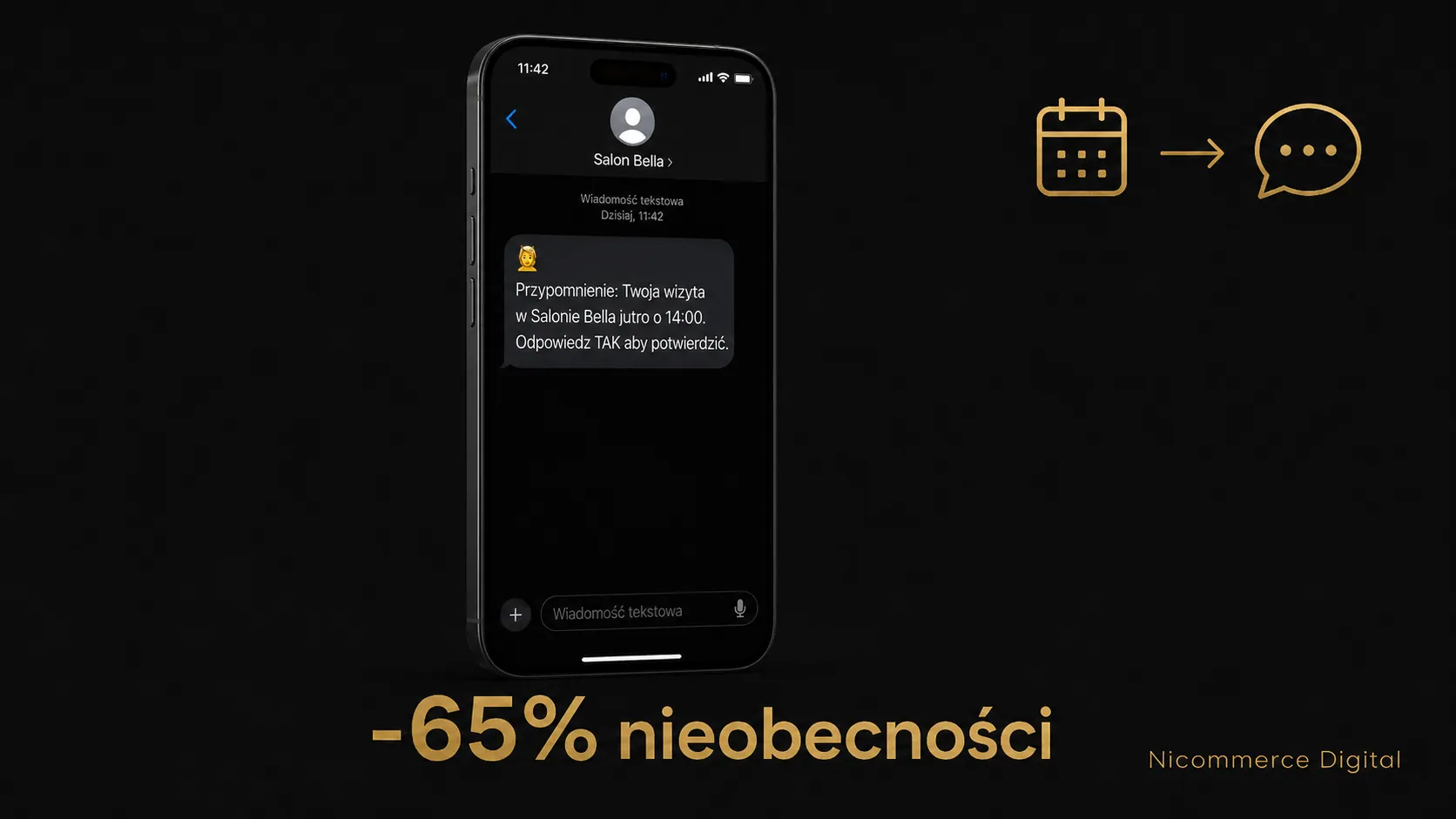 Automatyczne SMS-y z przypomnieniem o wizycie — widok 1